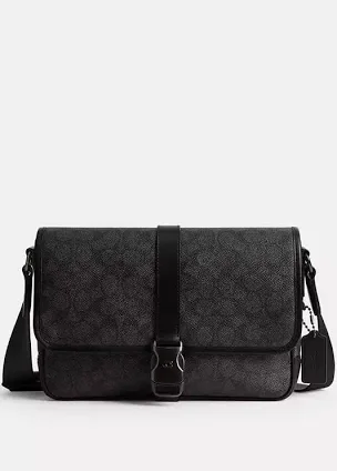 League Messenger Bag In Signature Canvas