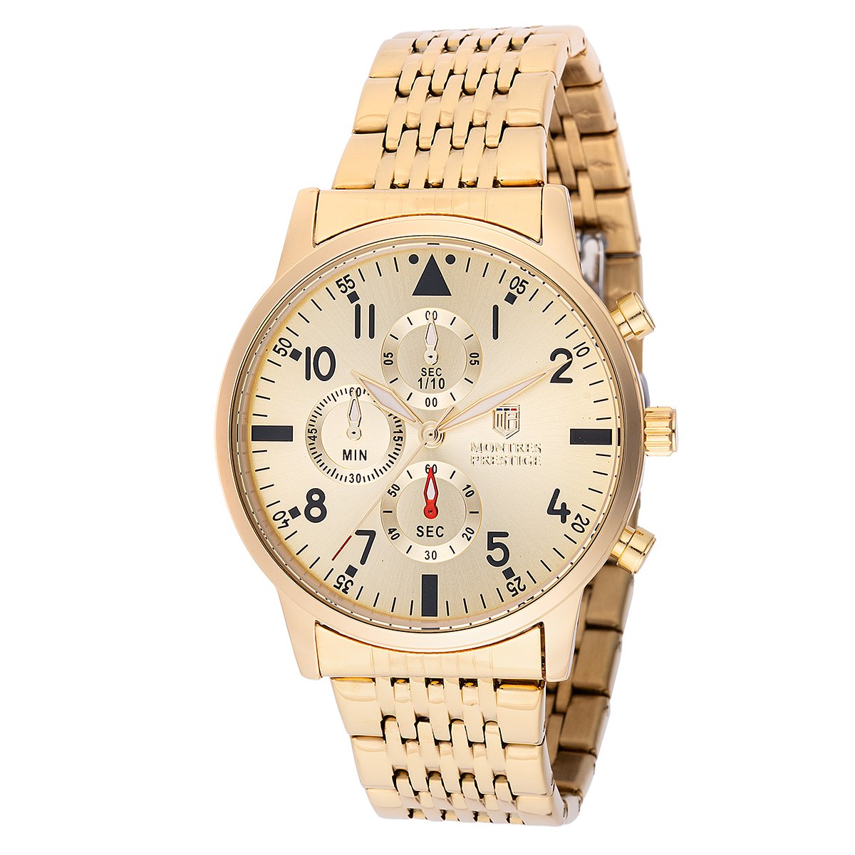 Montres Prestige X Invicta Men’s Watch – 42mm, Gold (MPW-0078)